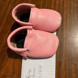 Handmade Genuine Leather Toddler Moccasins